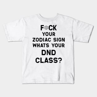 DnD Class are you? Kids T-Shirt